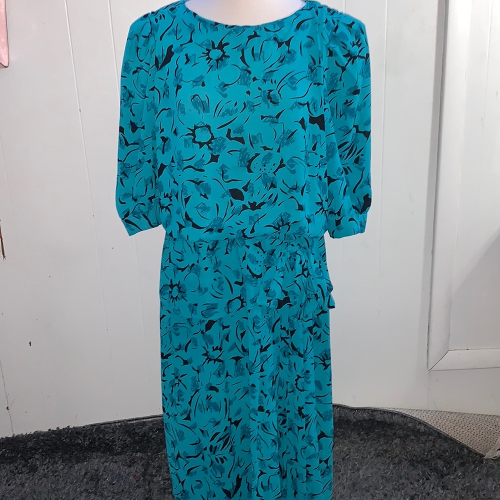Vintage J. B Too Dress size 16 Midi